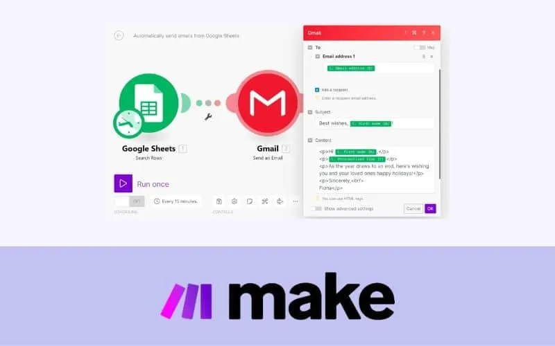 make herramienta automatizaciones