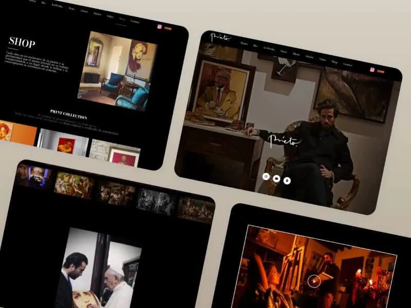 Web de Carlos Prieto