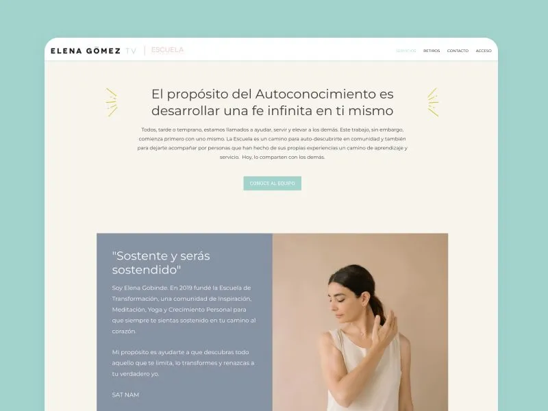 Web de Elena Gómez