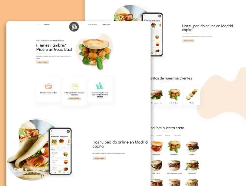 Web de Good Bao