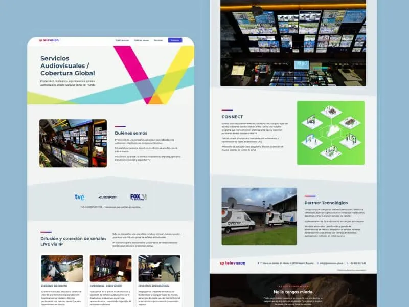 Web de IP Television