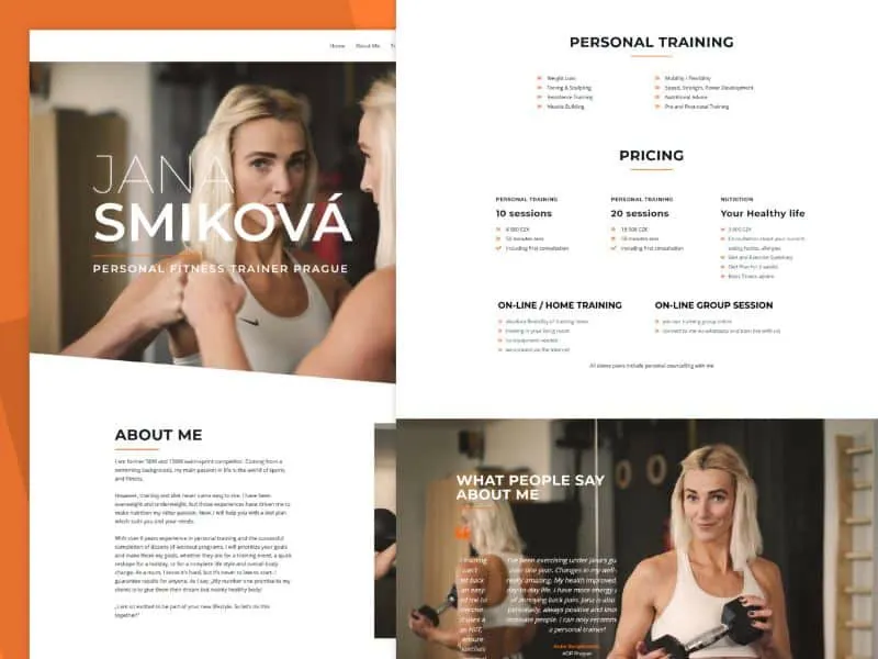 Web de Jana Smiková
