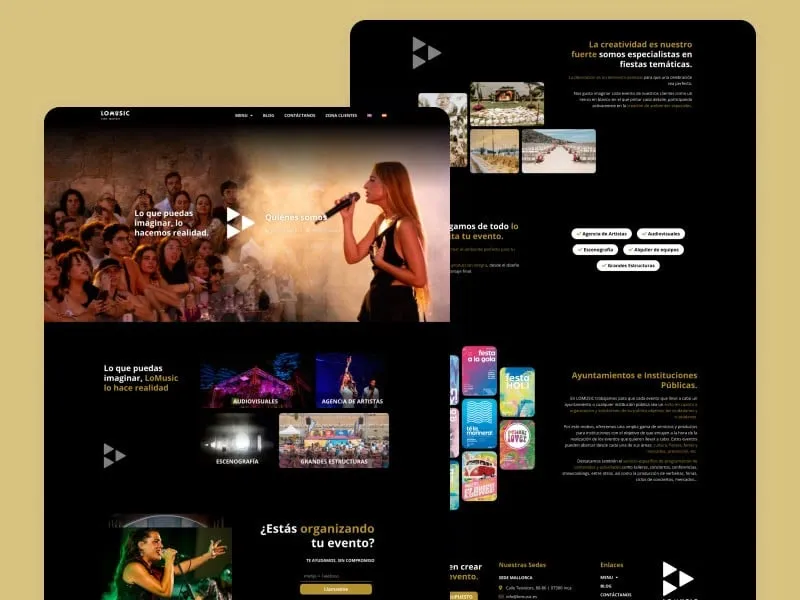 Web de LOMUSIC