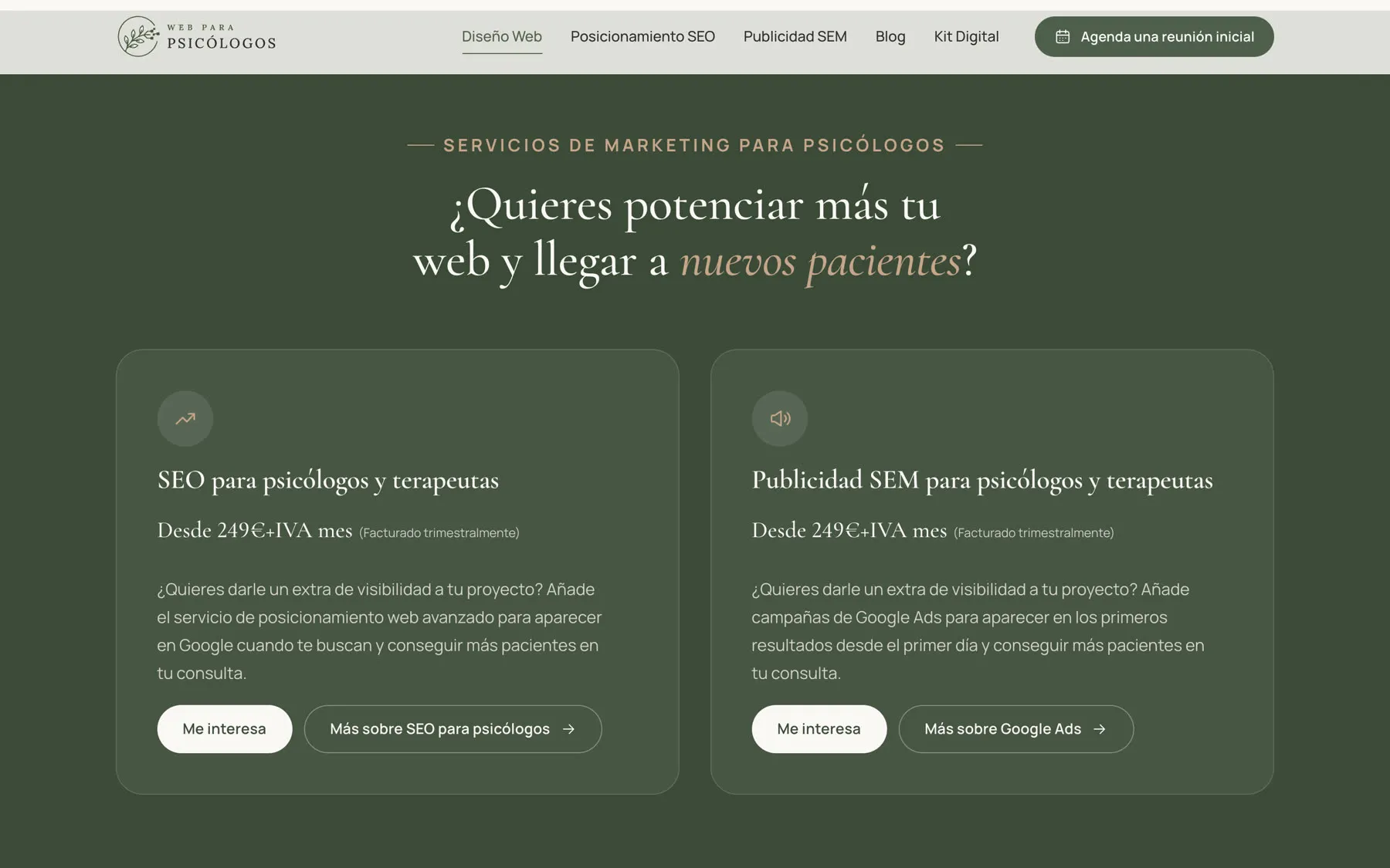 SEO y Google Ads como siguiente paso para llegar a más pacientes