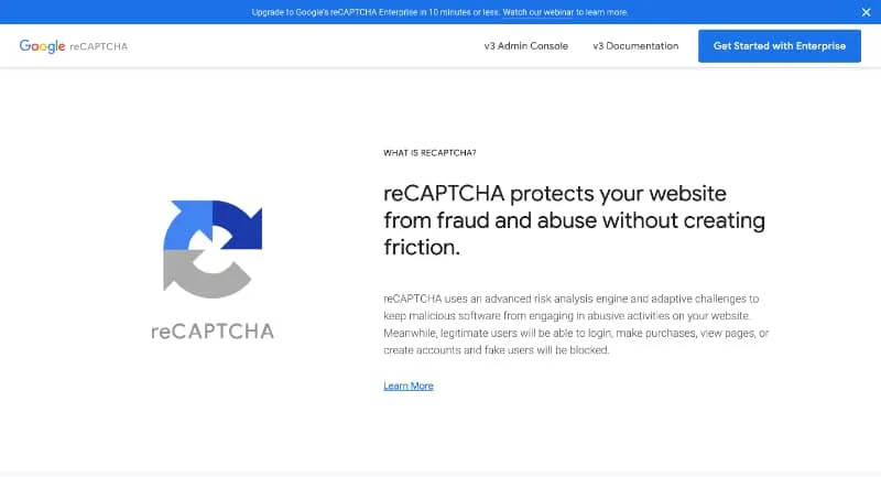 reCAPTCHA 