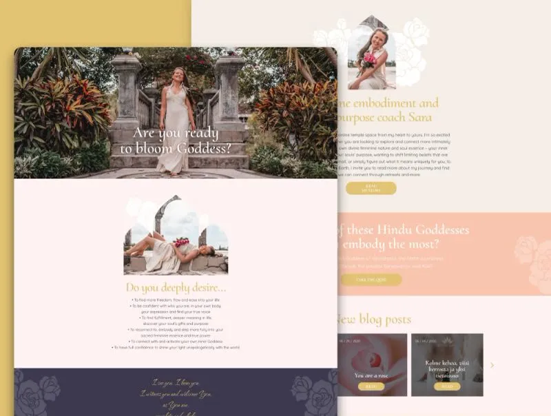 Web de Sara Adolfsen