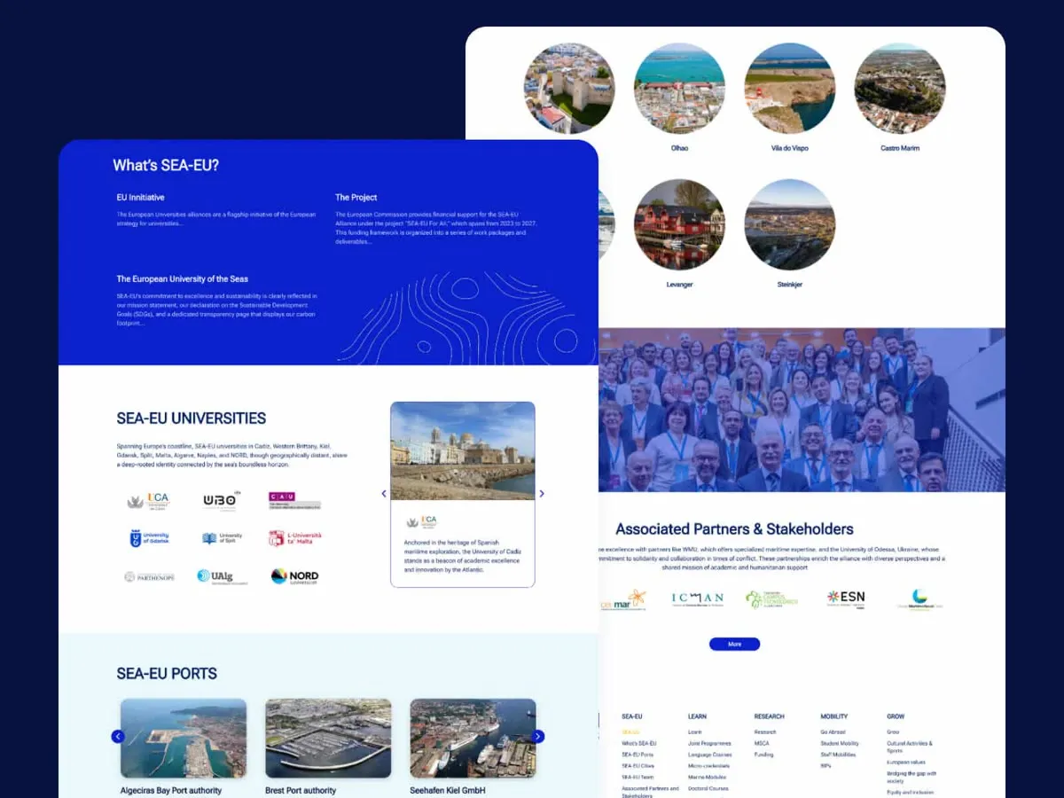 Web de SEA-EU