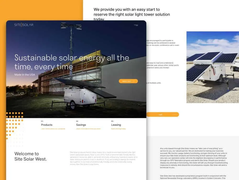 Web de Site Solar