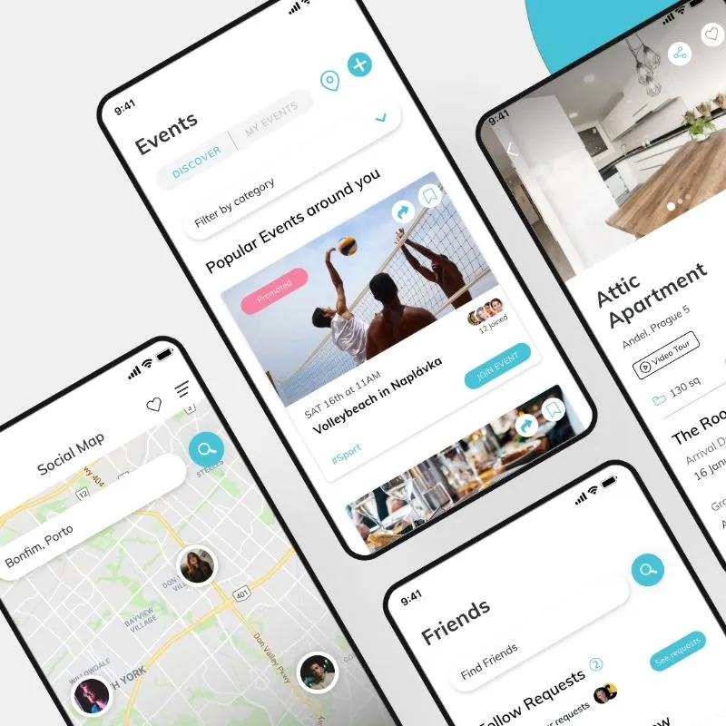 Web de Student Room Flat APP