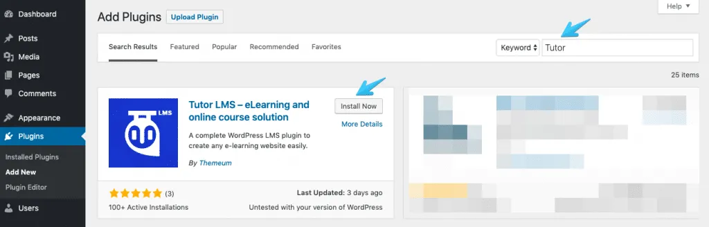 plugin tutor lms gratis