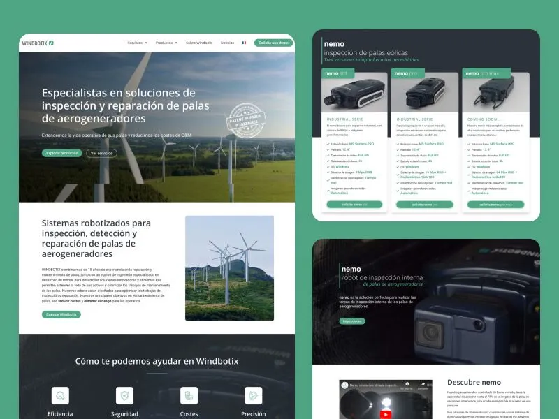 Web de Windbotix